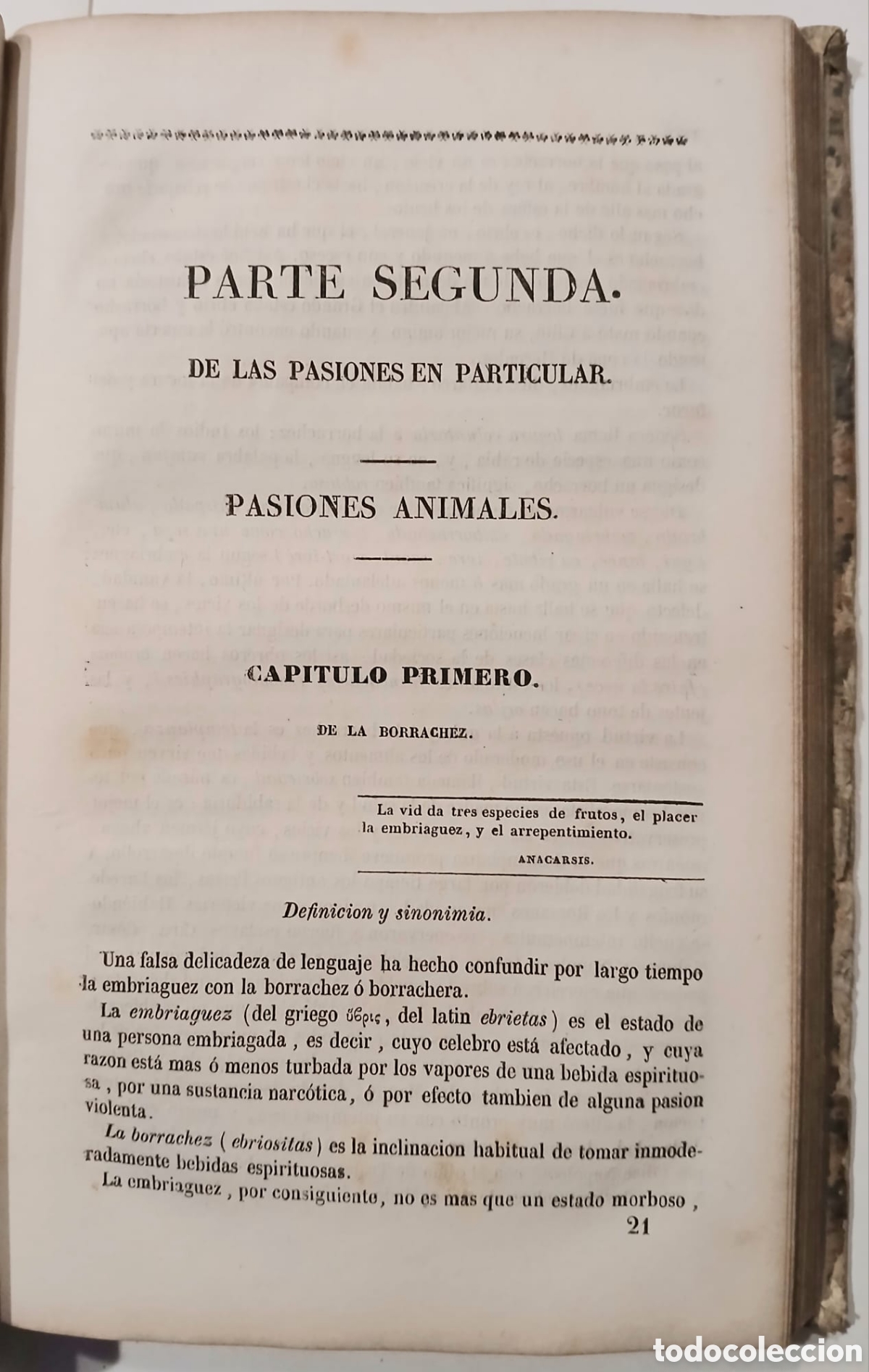 Libros: La medicina de las pasiones 1842 - Foto 15