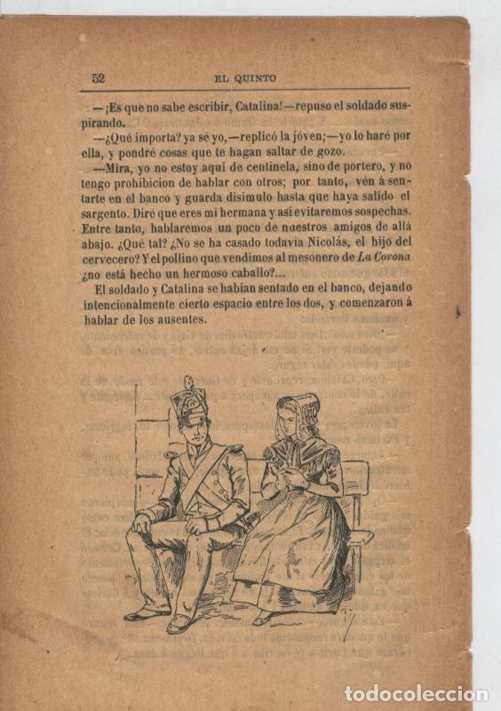 Libri di seconda mano: El quinto de Conscience, lamina libro numero 13, ilustracion C B ? - Varios