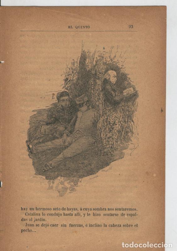 Libri di seconda mano: El quinto de Conscience, lamina libro numero 25, ilustracion C B ? - Varios