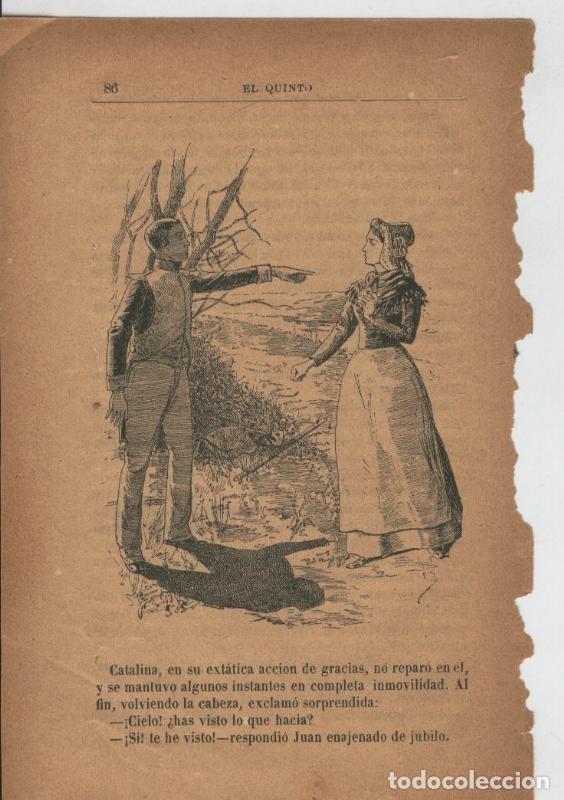 Libros: El quinto de Conscience, lamina libro numero 23, ilustracion C B ? - Varios - Foto 1