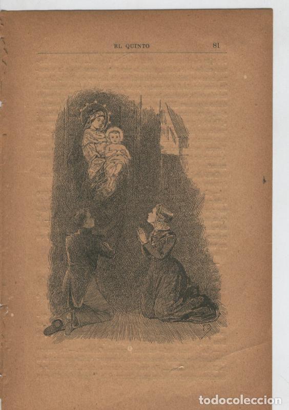 Libros: El quinto de Conscience, lamina libro numero 22, ilustracion C B ? - Varios - Foto 1