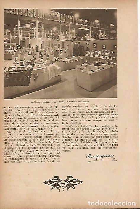 books: LAMINA BLANCO Y NEGRO 7646: Sala de mu&ntilde;ecas mantillas y libros espa&ntilde;oles - Varios