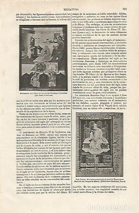 Libros: LAMINA ESPASA 24038: Libro de Horas de E. Chevalier - Varios - Foto 1