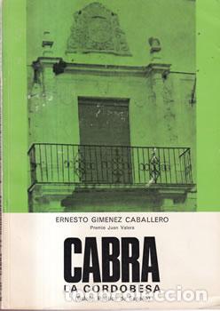 Libros: Cabra la cordobesa - Ernesto Gim&eacute;nez Caballero - Foto 1