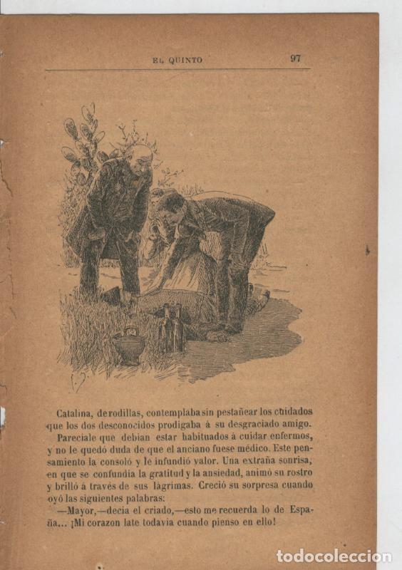 Libri di seconda mano: El quinto de Conscience, lamina libro numero 26, ilustracion C B ? - Varios