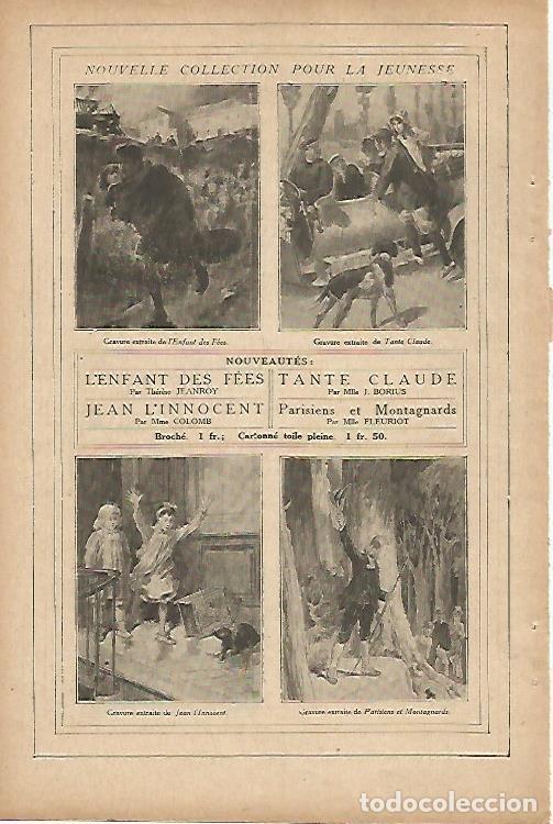 Libros: LAMINA 11909: Publicidad de novedades de libros para jovenes - Varios