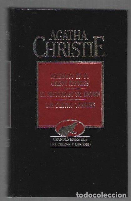 Libros: OBRAS COMPLETAS III: ASESINATO EN EL ORIENT EXPRESS / EL MISTERIOSO SR. BROWN / LOS CUATRO GRANDES -