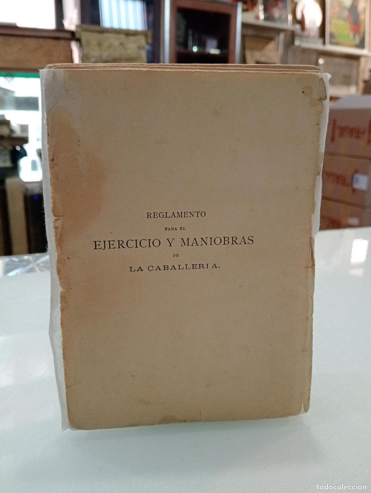 Libros: Reglamento para el ejercicio y maniobras de la caballer&iacute;a. 2 tomos -