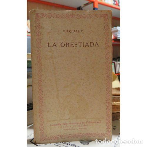 books: ORESTIADA - ESQUILO