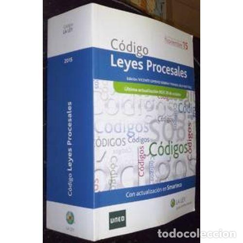 Libri di seconda mano: C&Oacute;DIGO LEYES PROCESALES 2015