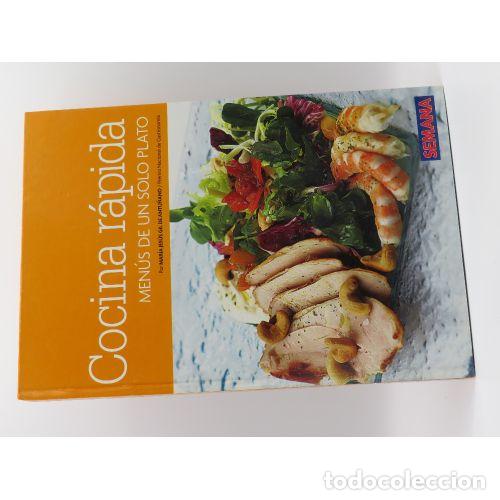 Libri di seconda mano: COCINA RAPIDA, MENUS de UN SOLO PLATO - MARIA JESUS GIL de ANTU&Ntilde;ANO - Sin Especificar