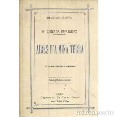 Libri di seconda mano: AIRES DA MI&Ntilde;A TERRA - MANUEL CURROS ENRIQUEZ