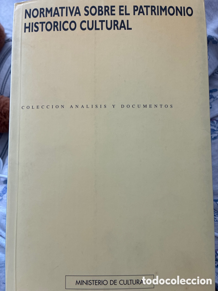 Libros: Normas sobre el Patrimonio Hist&oacute;rico Cultural