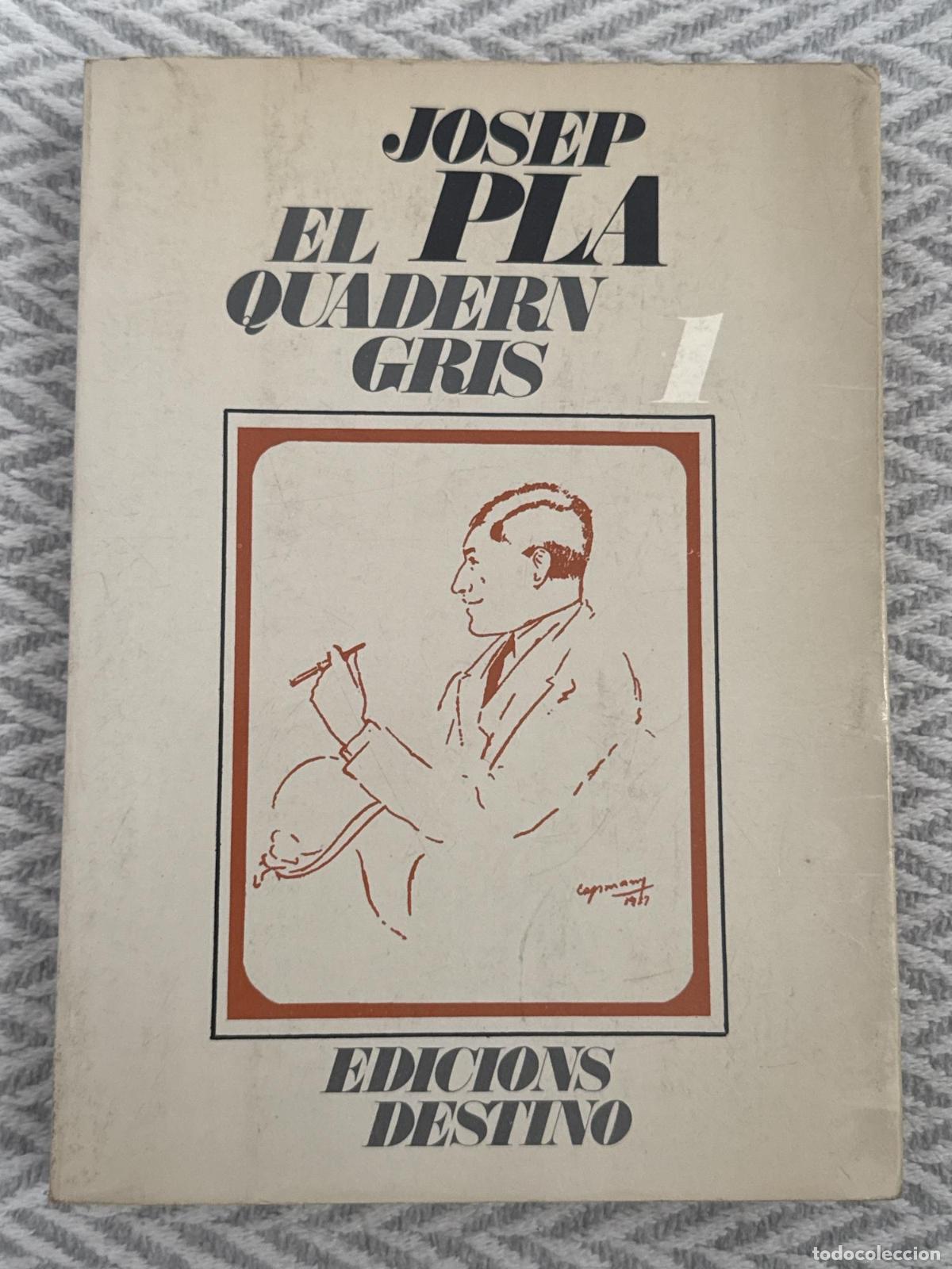 Libros: El quadern gris 1 - Pla, Josep