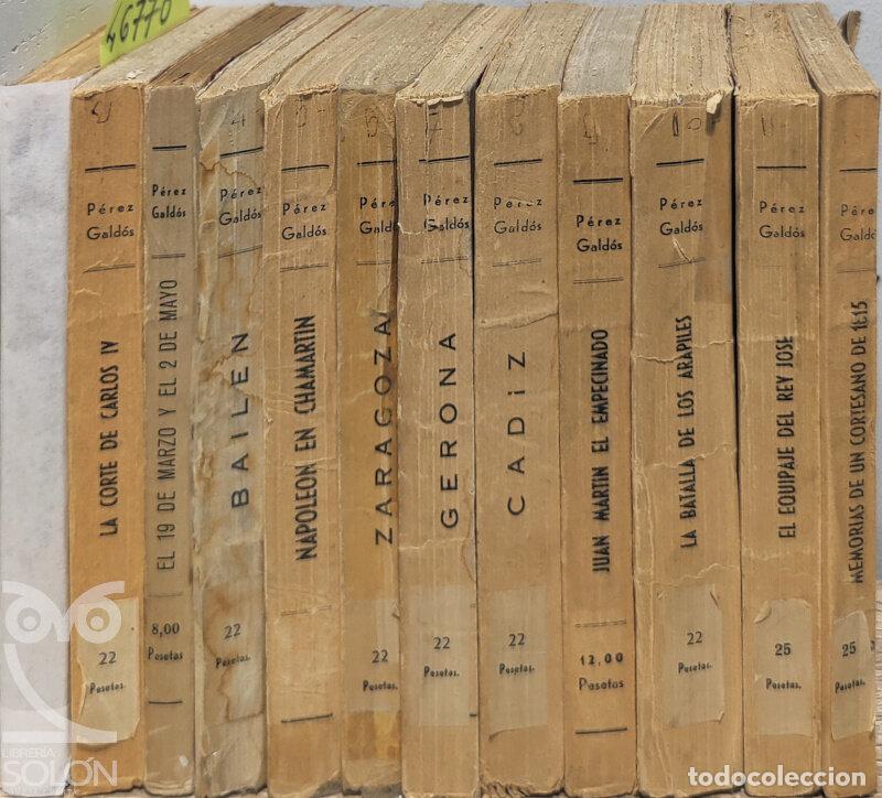 books: Episodios Nacionales - 46 V&oacute;lumenes - Benito P&eacute;rez Gald&oacute;s