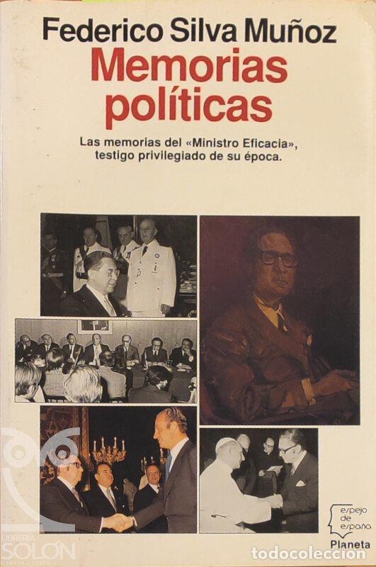 Livros em segunda m&atilde;o: Memorias pol&iacute;ticas - Federico Silva Mu&ntilde;oz