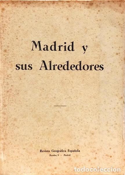 Libros: MADRID Y SUS ALREDEDORES. - Foto 1
