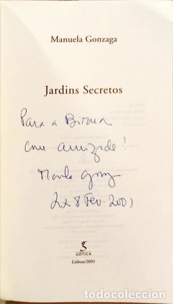 Libros: GONZAGA. (Manuela) - JARDINS SECRETOS. - Foto 2