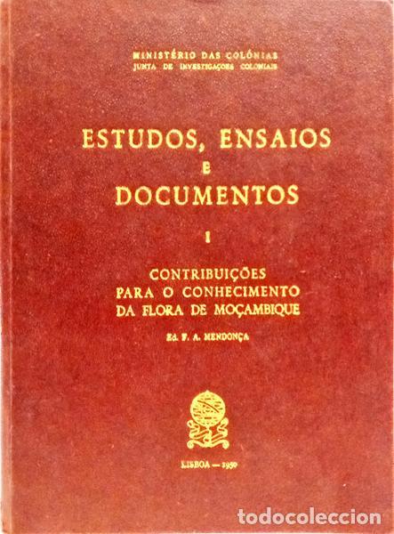 Libri di seconda mano: MENDON&Ccedil;A. (F. A.) - CONTRIBUI&Ccedil;&Otilde;ES PARA O CONHECIMENTO DA FLORA DE MO&Ccedil;AMBIQUE.