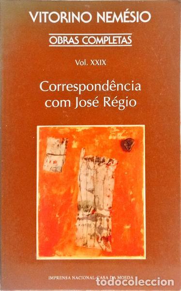Libri di seconda mano: NEM&Eacute;SIO. (Vitorino) - CORRESPOND&Ecirc;NCIA COM JOS&Eacute; R&Eacute;GIO: 1934-1938.