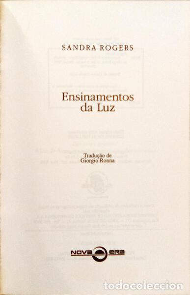 Libros: ROGERS. (Sandra) - ENSINAMENTOS DA LUZ. - Foto 2