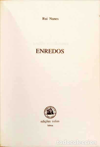Libros: NUNES. (Rui) - ENREDOS. - Foto 2