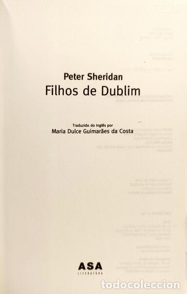 Libros: SHERIDAN. (Peter) - FILHOS DE DUBLIM. - Foto 2