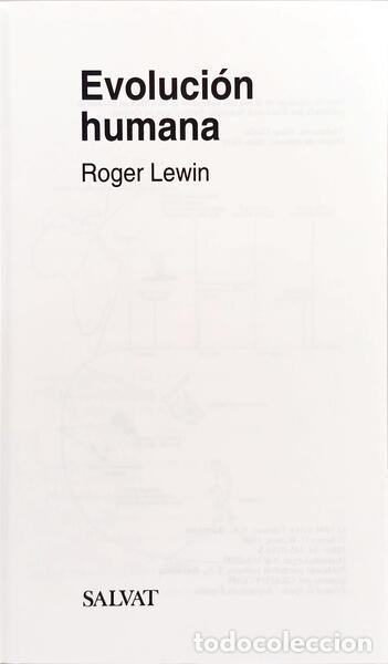 Libros: LEWIN. (Roger) - EVOLUCI&Oacute;N HUMANA. - Foto 2