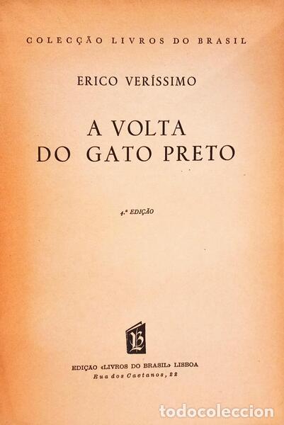 Libros: VER&Iacute;SSIMO. (Erico) - A VOLTA DO GATO PRETO. [4.&ordf; EDI&Ccedil;&Atilde;O] - Foto 2