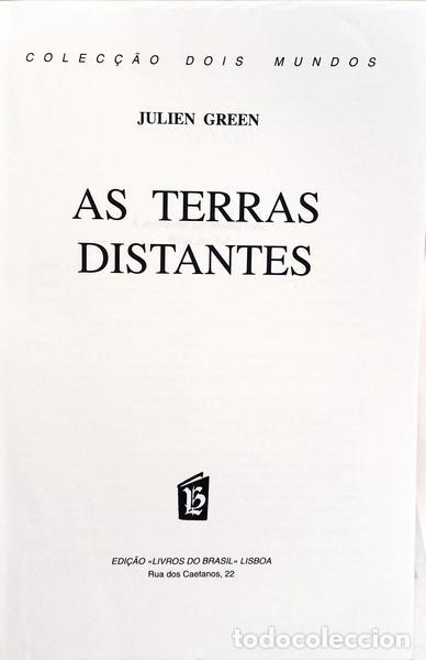 Libros: GREEN. (Julien) - AS TERRAS DISTANTES. - Foto 2