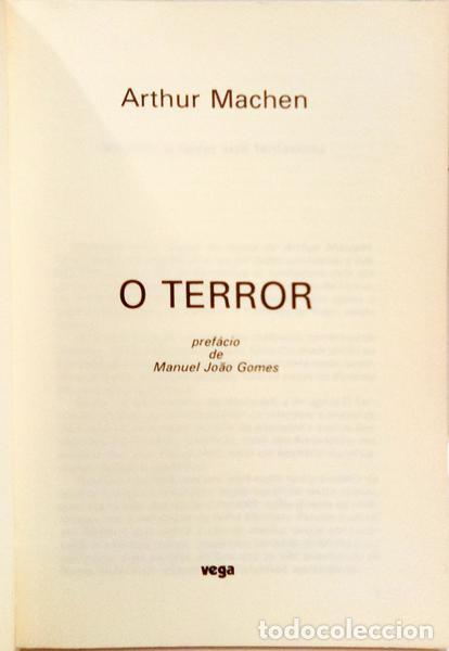 Libros: MACHEN. (Arthur) - O TERROR. - Foto 2