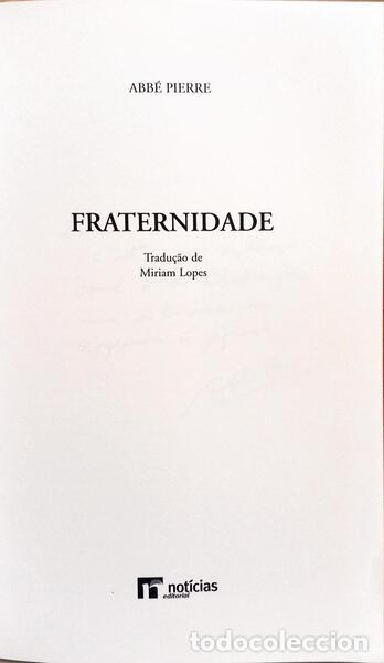 Libros: PIERRE. (Abb&eacute;) - FRATERNIDADE. [1.&ordf; EDI&Ccedil;&Atilde;O] - Foto 2