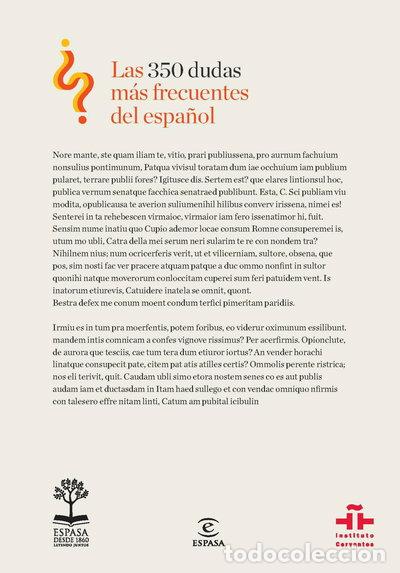 Livres: Las 500 dudas m&aacute;s frecuentes del espa&ntilde;ol- 9788467039818