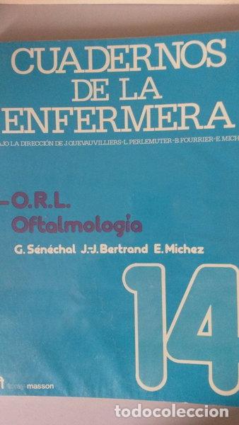 B&uuml;cher: Cuadernos de la enfermera 14: O.R.L. Oftalmolog&iacute;a- 9788431102692