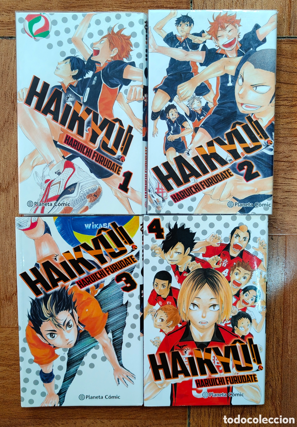 Libros: Haikyu � 4 N&uacute;meros (1-2-3-4) � Planeta C&oacute;mic - Haruichi Furudate
