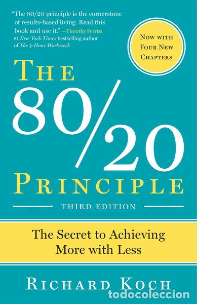 books: The 80/20 Principle- 9780385491747