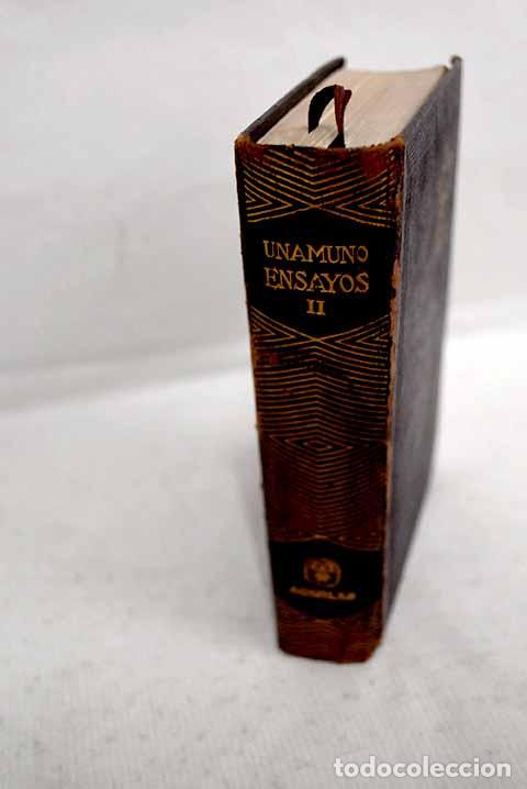 B&uuml;cher: Ensayos, tomo II: Unamuno, Miguel de.- Unamuno, Miguel de