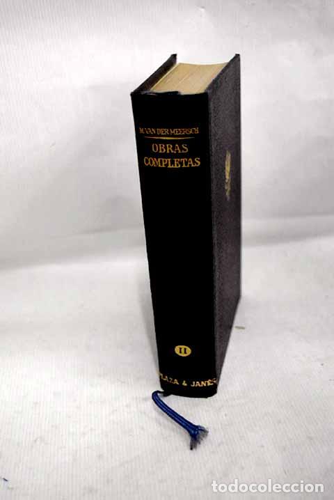 B&uuml;cher: Obras completas, tomo II.- Van der Meersch, Maxence