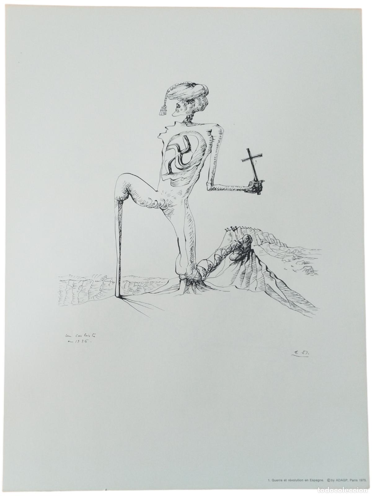 Livros em segunda m&atilde;o: DIBUJO DE ADNR&Eacute; MASSON (FACS&Iacute;MIL GUERRA CIVIL ESPA&Ntilde;OLA) UN CARLISTA EN 1936 - ANDR&Eacute; MASSON