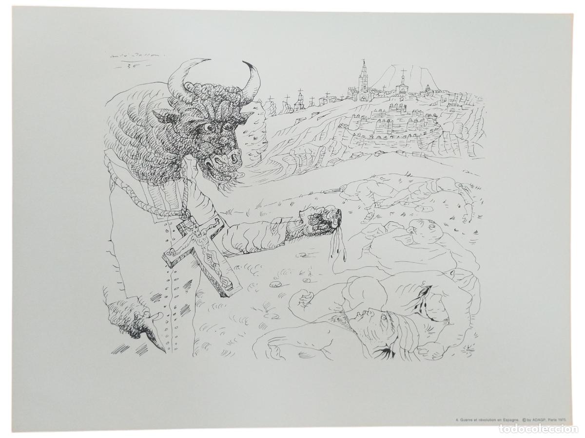 B&uuml;cher: DIBUJO DE ADNR&Eacute; MASSON (FACS&Iacute;MIL GUERRA CIVIL ESPA&Ntilde;OLA) UN CUR&Eacute; SATISFAIT / UN CURA SATISFECHO - AN