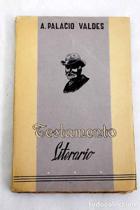 Livros em segunda m&atilde;o: Testamento literario.- Palacio Vald&eacute;s, Armando