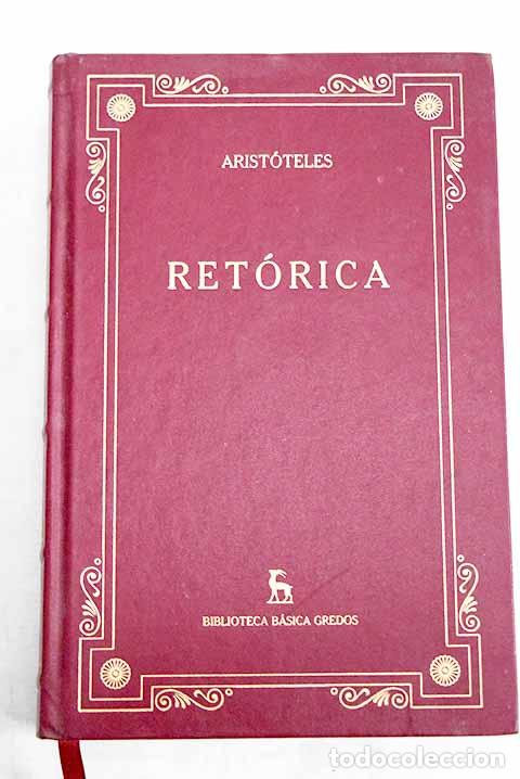 Libros: Ret&oacute;rica: Arist&oacute;teles.- Arist&oacute;teles