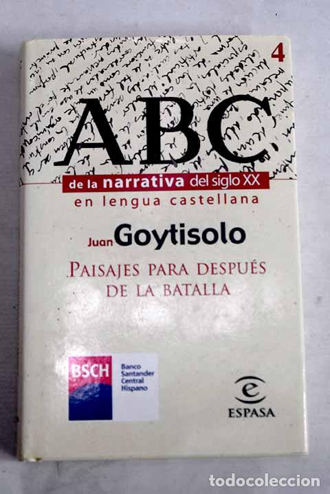 Libros: Paisajes para despu&eacute;s de la batalla.- Goytisolo, Juan