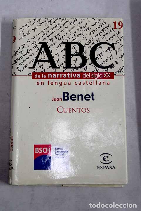 Libros: Cuentos: Benet, Juan.- Benet, Juan