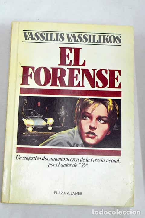 Libros: El forense: Vasilik&oacute;s, Vas&iacute;lis.- Vasilik&oacute;s, Vas&iacute;lis
