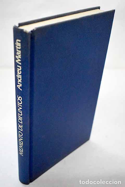 Libros: Memento de difuntos: Mart&iacute;n, Andreu.- Mart&iacute;n, Andreu