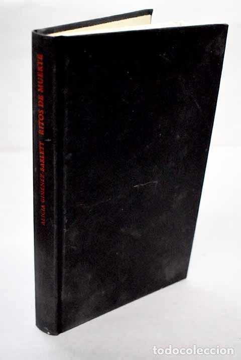 Libros: Ritos de muerte: Gim&eacute;nez Bartlett, Alicia.- Gim&eacute;nez Bartlett, Alicia