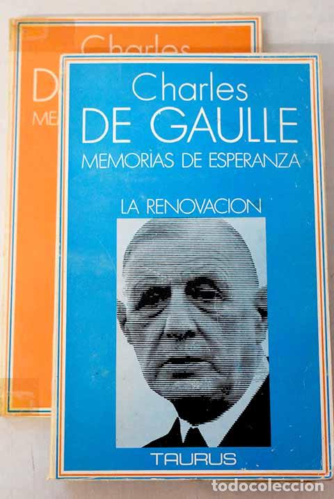 Libri di seconda mano: Memorias de esperanza.- Gaulle, Charles de