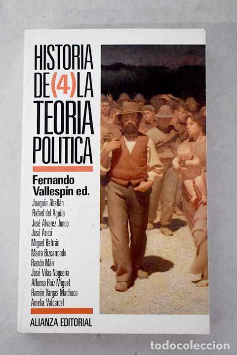 Livros em segunda m&atilde;o: Historia de la teor&iacute;a pol&iacute;tica, Tomo IV