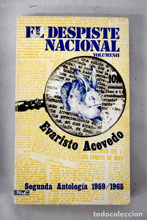 Livros em segunda m&atilde;o: El despiste nacional, Tomo II.- Acevedo, Evaristo